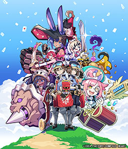 画像ギャラリー No.009のサムネイル画像 / 高難度TPS「スカーレッドサルベーション」や完全新作の「魔法司書アリアナ」など，2025年内に登場するコンパイルハートの新作が明らかに