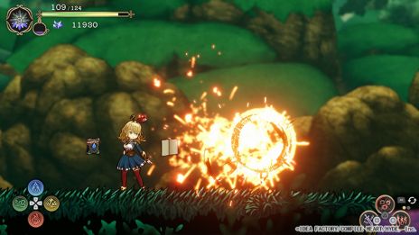 画像ギャラリー No.004のサムネイル画像 / 「魔法司書アリアナ 〜七英傑の書〜」，アリアナが使う多彩な魔法やアクションの一部を公式サイトで公開