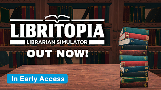 画像ギャラリー No.005のサムネイル画像 / 本好き待望の図書館司書シム登場。「LIBRITOPIA: Librarian Simulator」のアーリーアクセス版リリース