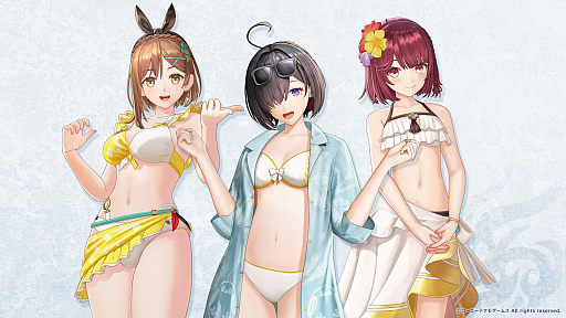 画像ギャラリー No.009のサムネイル画像 / 「無双アビス」，アトリエシリーズよりソフィー，ライザ，ユミアが英傑で登場。3人の普段とは違う衣装を楽しめる有料DLCも発売