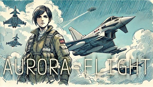 画像ギャラリー No.001のサムネイル画像 / リアルな挙動のフライトシューティング「オーロラ・フライト」Steamストアページを公開。僚機に指示を出して作戦行動も可能