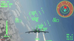 画像ギャラリー No.002のサムネイル画像 / リアルな挙動のフライトシューティング「オーロラ・フライト」Steamストアページを公開。僚機に指示を出して作戦行動も可能