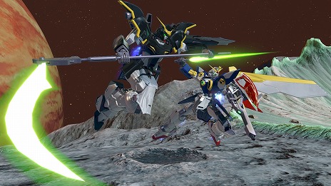 画像ギャラリー No.008のサムネイル画像 / 「機動戦士ガンダム EXVS.2 IB」，8月20日に新機体「ウイングガンダム」を実装。照射ビームと変形を使いこなす2000コストの万能機
