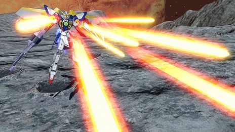 画像ギャラリー No.010のサムネイル画像 / 「機動戦士ガンダム EXVS.2 IB」，8月20日に新機体「ウイングガンダム」を実装。照射ビームと変形を使いこなす2000コストの万能機