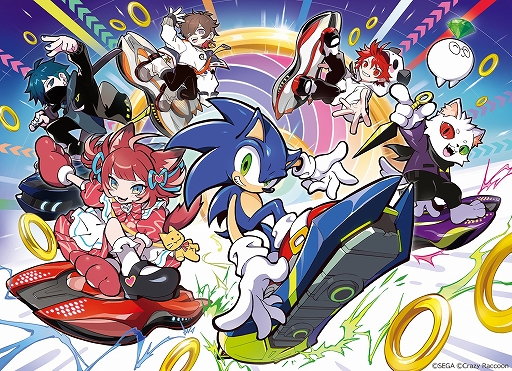 画像ギャラリー No.003のサムネイル画像 / 「ソニックレーシング クロスワールド」，Crazy Raccoonのおじじさん，天月さん，rionさんが出演する新CMを公開