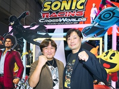 ソニックチームとアーケードチームのタッグで“最高のレースゲーム”が誕生。飯塚Pと瀧Pに「ソニックレーシング クロスワールド」について聞いた［TGS2025］