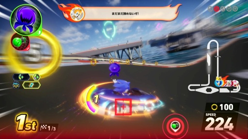 画像ギャラリー No.011のサムネイル画像 / ［インタビュー］セガのAC「頭文字D」チームも開発を手がける「ソニックレーシング クロスワールド」は，ワクワクと驚きが満載のレースゲームだ