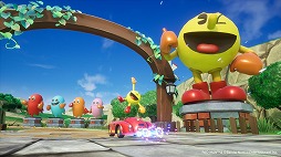 画像ギャラリー No.003のサムネイル画像 / 「ソニックレーシング クロスワールド」，DLC第3弾「パックマン パック」が配信決定。オープンネットワークテストを8月29日から実施