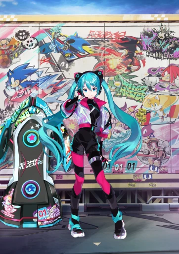 画像ギャラリー No.001のサムネイル画像 / ［インタビュー］ソニック×初音ミクの音楽コラボ「Project ONSOKU」とは何なのか。かいりきベア氏と「ソニックレーシング クロスワールド」開発陣に聞く，その狙い