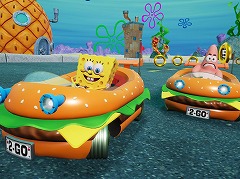 「ソニックレーシング クロスワールド」有料DLC第2弾「スポンジ・ボブ パック」を配信開始。スポンジ・ボブとパトリックがレーサーとして参戦