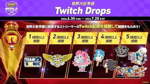 画像ギャラリー No.004のサムネイル画像 / 「ソニックレーシング クロスワールド」,世界大会予選「レジェンドコンペ ラウンド6」が開幕