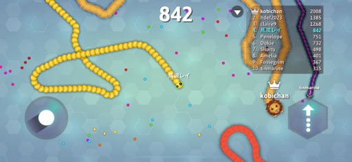 画像ギャラリー No.008のサムネイル画像 / スリリングだけどゆる〜く手軽に楽しめる「Snake.io+」(今日から始めろApple Arcade #26)