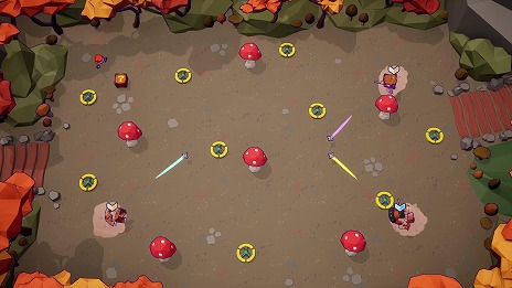画像ギャラリー No.009のサムネイル画像 / 3Dアクション対戦ゲーム「ニンジャム！」東京ゲームダンジョン7に出展。新武器や新ステージを追加した最新バージョンが登場
