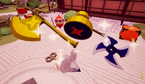 画像ギャラリー No.013のサムネイル画像 / 3Dアクション対戦ゲーム「ニンジャム！」東京ゲームダンジョン7に出展。新武器や新ステージを追加した最新バージョンが登場