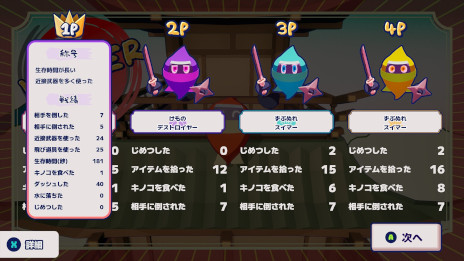 画像ギャラリー No.018のサムネイル画像 / 最大4人で対戦する忍者アクション「ニンジャム！」，PC版を4月28日に発売。「東京ゲームダンジョン8」への出展も決定