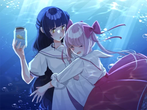 画像ギャラリー No.013のサムネイル画像 / Switch版「アクアリウムは踊らない」のオフィシャルインタビューを掲載。制作者である橙々氏とキャスト陣に,ボイス収録の感想を聞く