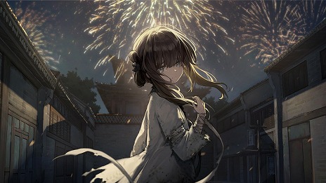 画像ギャラリー No.005のサムネイル画像 / Nintendo Switch版「飢えた子羊」，本日発売。明朝末期の中国を舞台に“人食い”に売られた少女を護送するアドベンチャーゲーム