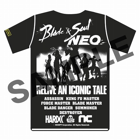 画像ギャラリー No.006のサムネイル画像 / 「ブレイドアンドソウルNEO」，ハードコアチョコレートとのコラボTシャツを販売開始。ポー・ファランをデザインした限定品