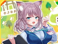 美月ももさんが主演。全編フルボイスのノベルゲーム「猫猫旅行社 ももいろ町おこしプロジェクト！」，PC版を本日発売