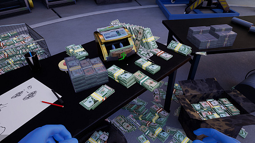 画像ギャラリー No.002のサムネイル画像 / 資金洗浄シム「Cash Cleaner Simulator」,5月8日にリリース。洗濯機や乾燥機を使って,文字通り汚れたお金を洗う