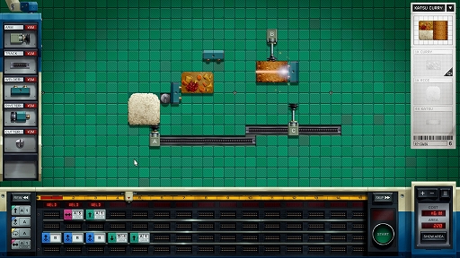 画像ギャラリー No.003のサムネイル画像 / 加工機械をプログラミングして最速の手順を目指す。パズルゲーム「Kaizen: A Factory Story」が発表に