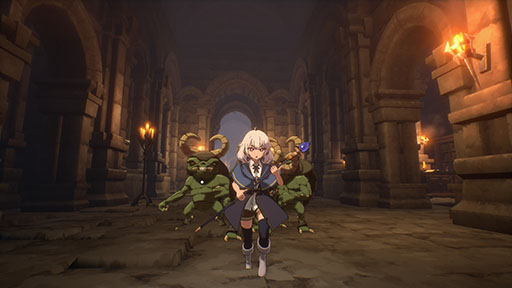 画像ギャラリー No.004のサムネイル画像 / セルアニメ風のグラフィックスが特徴的な新作ローグライク3Dアクション「Bless You Again」,Steamストアページを公開