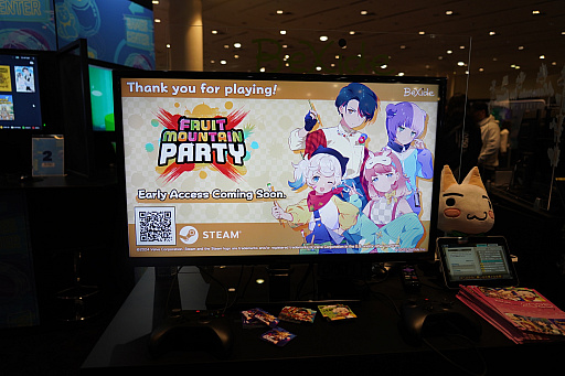 画像ギャラリー No.006のサムネイル画像 / ［GDC 2025］中小ブースで賑わうEXPO会場をレポート。日本パビリオンではビサイドが“対戦型フルーツ盛りパズルゲーム”を出展