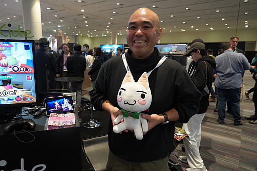 画像ギャラリー No.008のサムネイル画像 / ［GDC 2025］中小ブースで賑わうEXPO会場をレポート。日本パビリオンではビサイドが“対戦型フルーツ盛りパズルゲーム”を出展