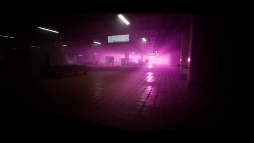 画像ギャラリー No.003のサムネイル画像 / 死体袋の異形から逃げ，地下鉄駅から脱出せよ。短編“リミナル＆コズミックホラー”「HOLE:Bottomless」が本日リリース