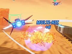 初代スターフォックスのプログラマーによる新作STG「Wild Blue Skies」，1ステージぶんのゲームプレイを収録した最新映像を公開