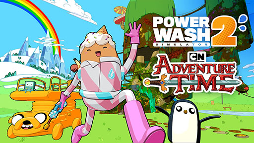 画像ギャラリー No.001のサムネイル画像 / 「PowerWash Simulator 2」のDLC，「アドベンチャー・タイム」スペシャルパックが公開に。高圧洗浄機を手に王国を磨き上げよう