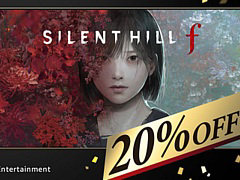 「SILENT HILL f」が20％オフで初セール。「METAL GEAR SOLID Δ：SNAKE EATER」は30％オフ。KONAMI BLACK FRIDAY SALEを開催中