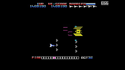 画像ギャラリー No.004のサムネイル画像 / 「EGGコンソール ガルケーブ MSX」本日配信。ユニークなパワーアップシステムを搭載した高難度のサイドビューシューティングゲーム