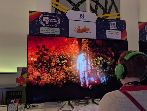 画像ギャラリー No.001のサムネイル画像 / ［GDC 2025］探索型アクション「Dreams of Another」のデモ版をプレイ。夢のような世界を撃つことで物体が具現化されていく不思議な感覚を味わえた