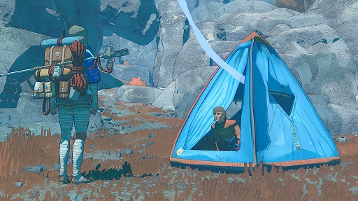 画像ギャラリー No.010のサムネイル画像 / ロッククライミングゲーム「Cairn」,PS5版が発売決定。慎重にルート選び,体力や資源を管理しながら,未踏の峰マウント・カミの登頂に挑む