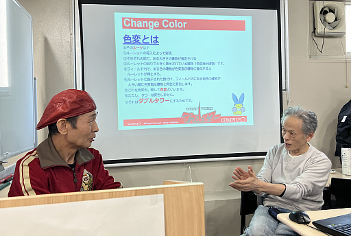 画像ギャラリー No.009のサムネイル画像 / ぷよぷよ生みの親こと仁井谷正充氏の9年ぶりの新作「ダブルタワー」発表会。名物社長が熱っぽく語った新作の姿,そして氏の夢とは?