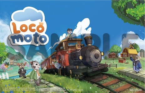 画像ギャラリー No.011のサムネイル画像 / ほのぼの列車ライフシム「ロコモト Locomoto」,Switch版の発売日が7月24日に決定。パッケージ版の店舗特典も公開に