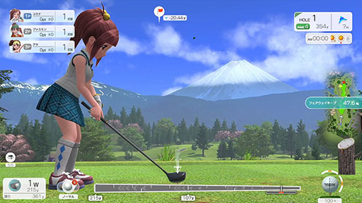 画像ギャラリー No.012のサムネイル画像 / 「みんなのGOLF WORLD」,PC/PS5/Nintendo Switchで2025年に発売。最大4人のオンラインマルチプレイに対応