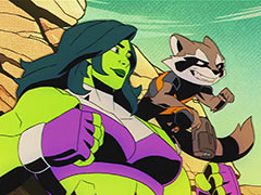「MARVEL Cosmic Invasion」，最新映像を公開。ロケット・ラクーンとシー・ハルクが参戦