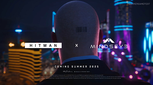 画像ギャラリー No.001のサムネイル画像 / 「MindsEye」×「HITMAN」コラボ発表。近未来の砂漠都市で記憶喪失となった男の物語は，6月11日から体験可能