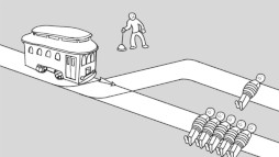 画像ギャラリー No.003のサムネイル画像 / ナンセンス哲学ゲーム「思考実験シミュレーター」，Switch版を4月17日に発売。さまざまな哲学的な問題をブラックユーモアに変えて提示