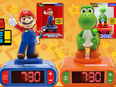 マリオとヨッシーのフィギュア目覚まし時計，12月上旬に発売決定。ボタンを押すとサウンドエフェクトが鳴るという遊び心あるアイテム