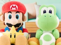 「一番くじ スーパーマリオ いつも一緒マリオ＆フレンズ」，11月28日に発売。A賞はマリオがおしゃべりする約32cmのぬいぐるみ