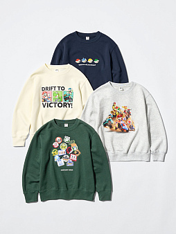 画像ギャラリー No.002のサムネイル画像 / 「マリオカート ワールド」のUTが8月10日に発売。レトロなイラストやステッカーのデザインがかわいい