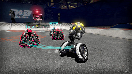 画像ギャラリー No.003のサムネイル画像 / 車椅子バスケ風のスポーツゲーム「Drag x Drive」先行プレイ。両手にマウスで車輪を操作するスタイルが特殊すぎて楽しい［Switch 2先行体験］