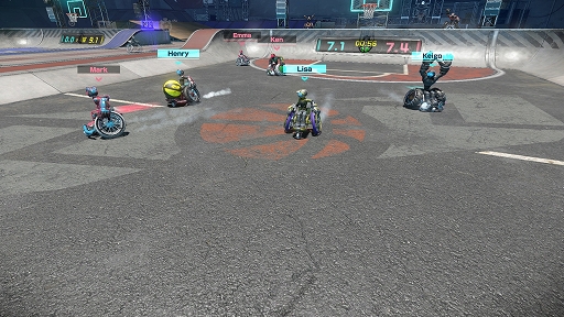 画像ギャラリー No.004のサムネイル画像 / マウス操作で遊ぶSwitch2向けバスケ風スポーツアクション「Drag x Drive」,本日リリース