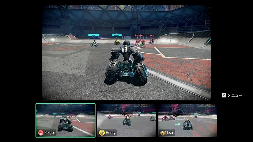 画像ギャラリー No.005のサムネイル画像 / マウス操作で遊ぶSwitch2向けバスケ風スポーツアクション「Drag x Drive」,本日リリース