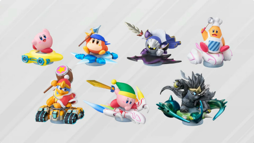 画像ギャラリー No.004のサムネイル画像 / amiibo「ソードカービィ&ドラグーン」と「ノワールデデデ&ハイドラ」が11月12日に発売。「カービィのエアライダー」ではゲーム内イベントも実施予定