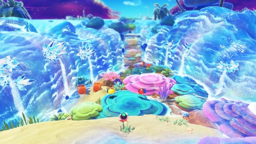 画像ギャラリー No.008のサムネイル画像 / カービィの新たな冒険ではどんな発見が待っている？　Switch 2版「星のカービィ ディスカバリー」の新モード「スターリーワールド」を体験［Switch 2先行体験］