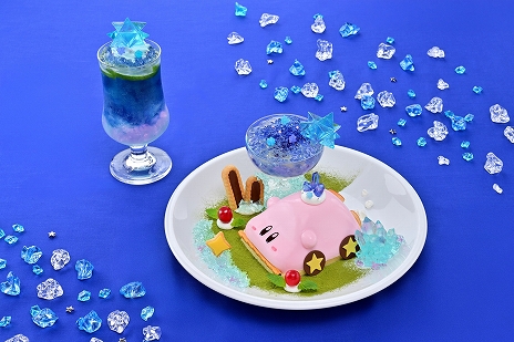 画像ギャラリー No.004のサムネイル画像 / カービィカフェ，「スターリーワールド」をイメージした新作デザートとドリンクを8月28日から提供開始
